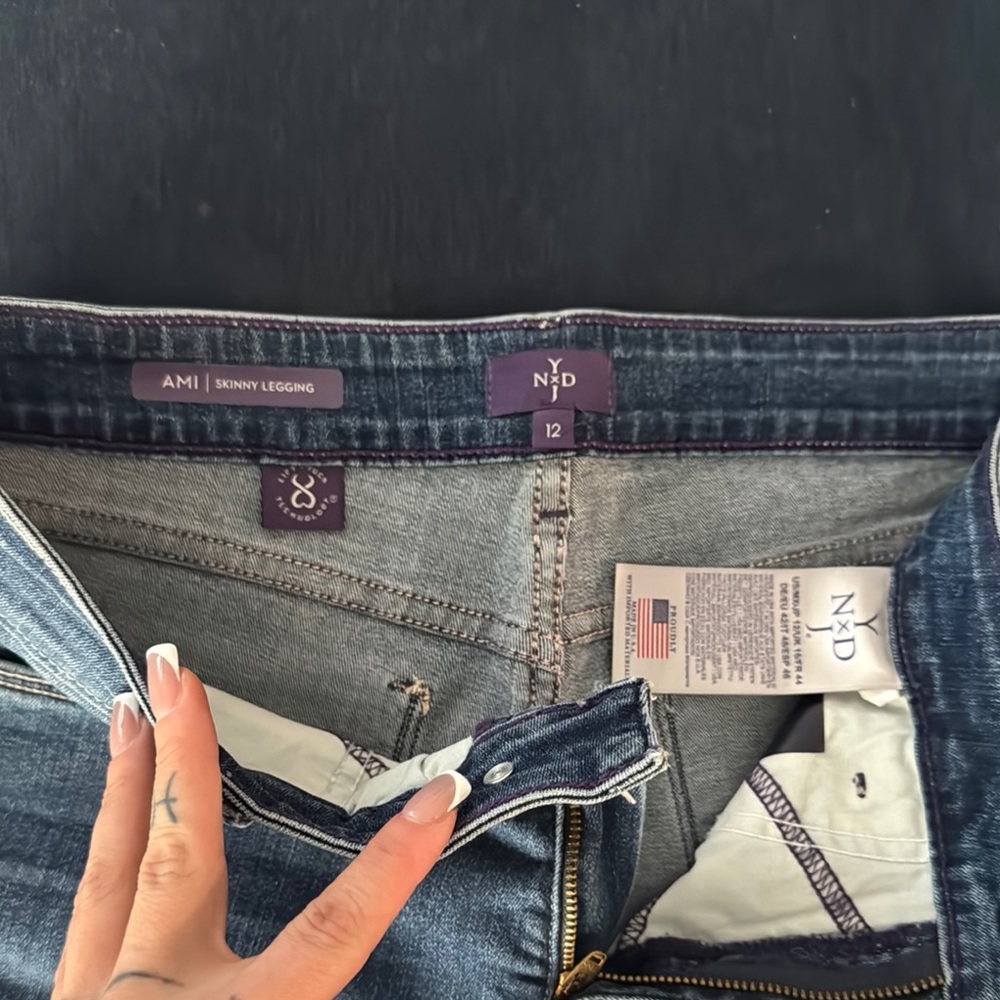 NYDJ Women's Blue Skinny Jeans